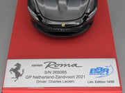 Modellautos 1:43 BBR Concept43 Ferrari Roma GP NL 2021 Ltd 14/20 C. Leclerc OVP