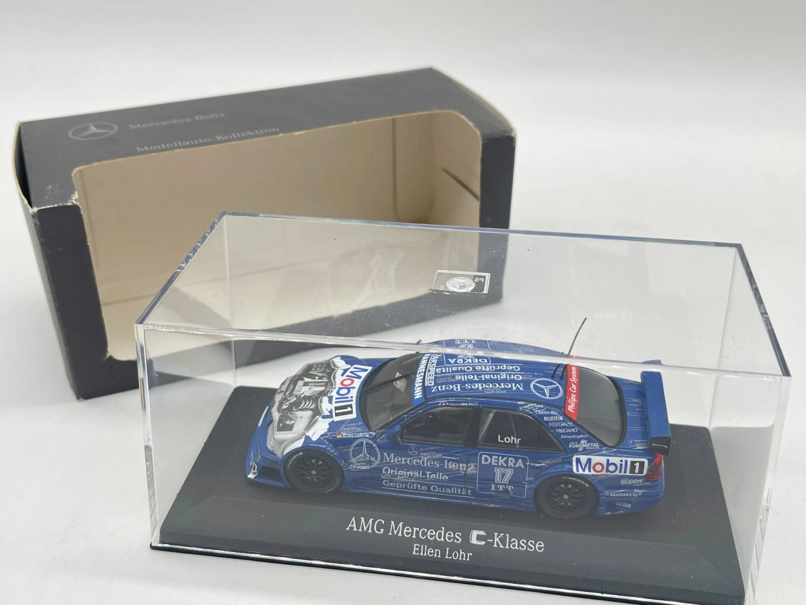 Modellautos 1:43 Minichamps Mercedes-Benz C-Klasse AMG DTM #7 mit OVP