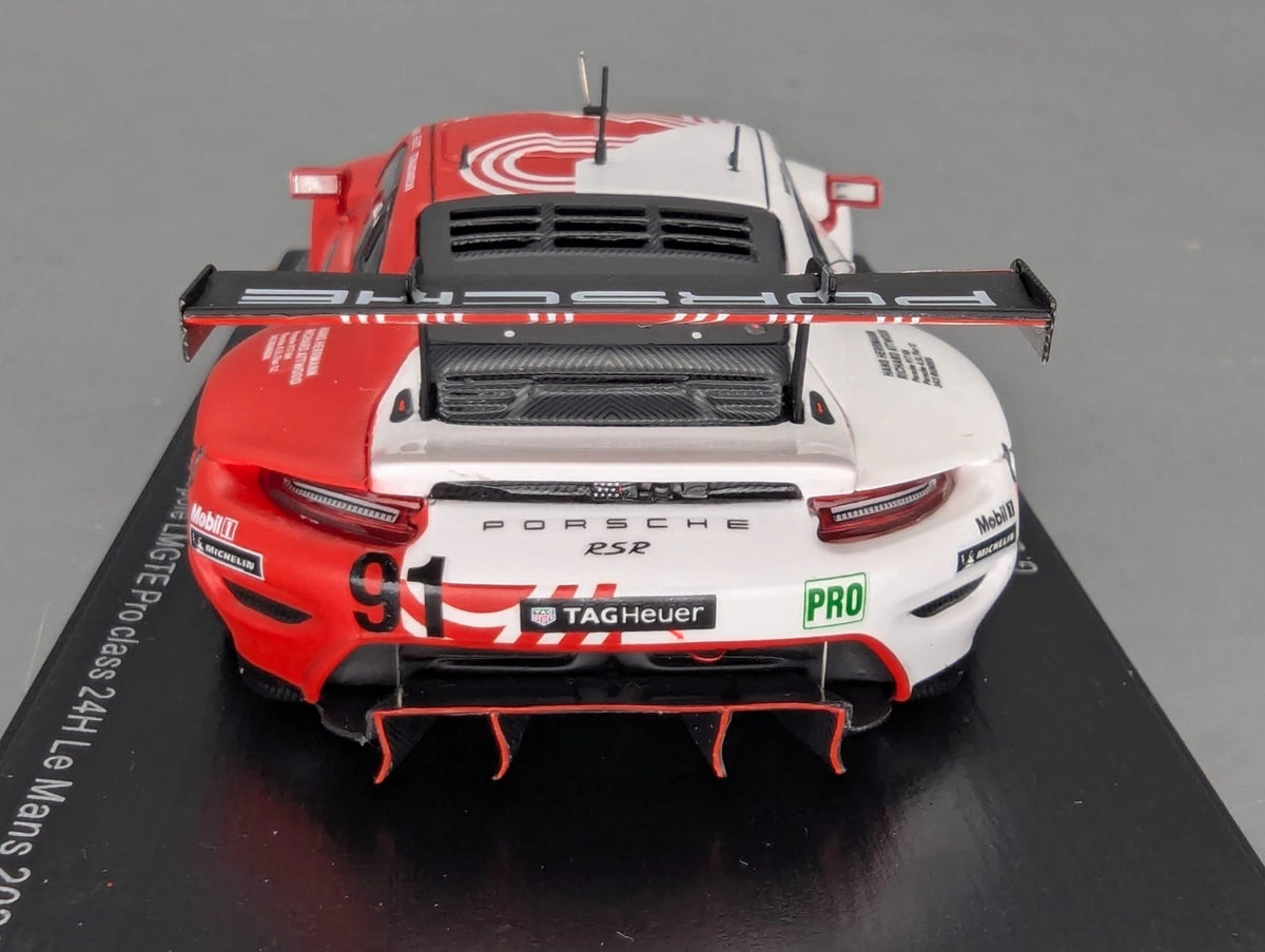 Modellautos 1:43 Spark S7983 Porsche 911 RSR-19 1.Pole 24h Le Mans 2020 #91 OVP