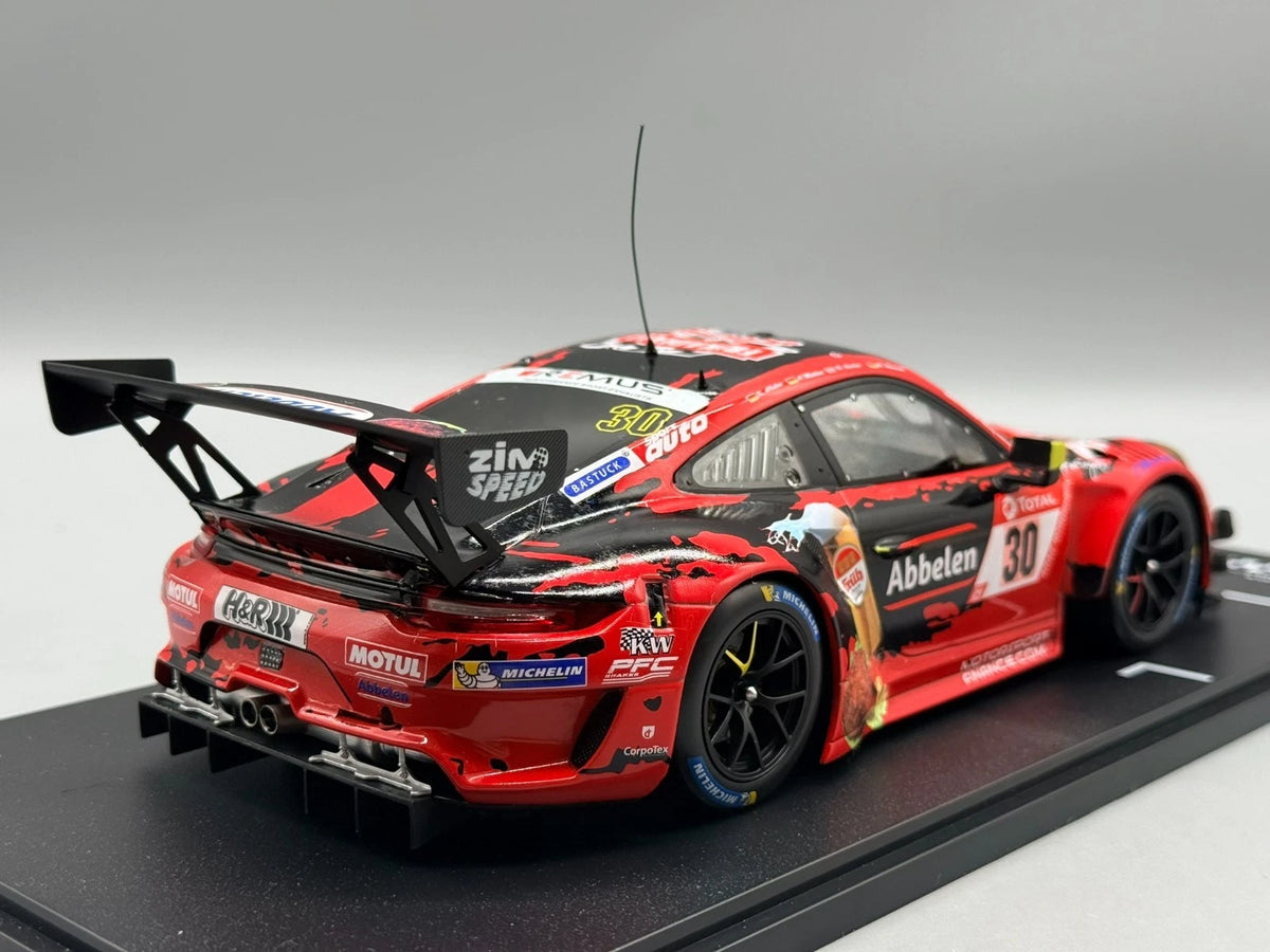 Modellautos 1:18 Ixo Porsche 911 GT3 R 24h Nürburgring 2020 #30 mit OVP