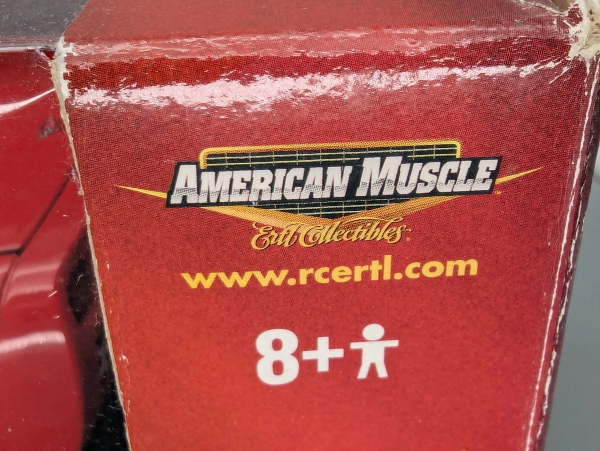 Modellautos 1:18 Ertl Chevrolet Corvette 1998 Rot American Muscle XXX mit OVP