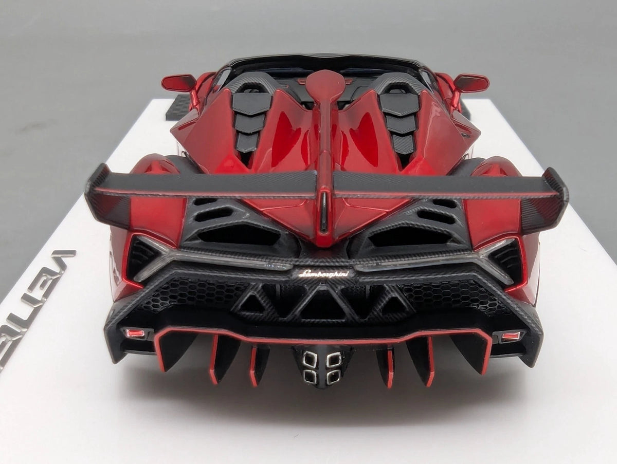 Eidolon Make Up 1:43 Lamborghini Veneno Roadster 2015 Rosso Veneno mit OVP