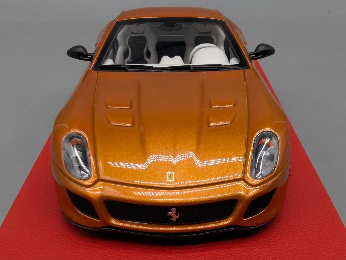 Modellautos 1:43 BBR Concept43 Ferrari 599 GTO Orange Gloss 07/10 in OVP