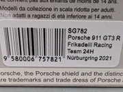 Modellautos 1:43 Spark SG782 Porsche 911 GT3 R 24H Nürburgring 2021 #31 OVP