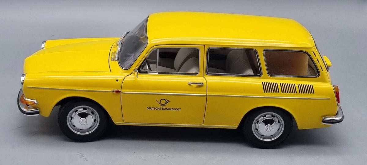 Modellautos 1:18 Minichamps VW 1600 L Variant Deutsche Bundespost OVP