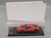 Modellautos 1:43 BBR Concept43 Ferrari 296 GTB Rosso Corsa 322 Ltd 53/96 mit OVP