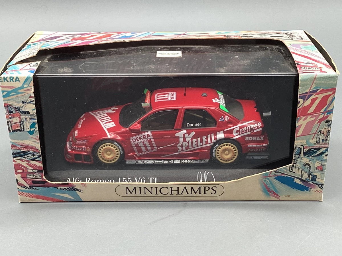 Modellautos 1:43 Minichamps Alfa Romeo 155 V6 TI DTM 1994 Danner #11 mit OVP