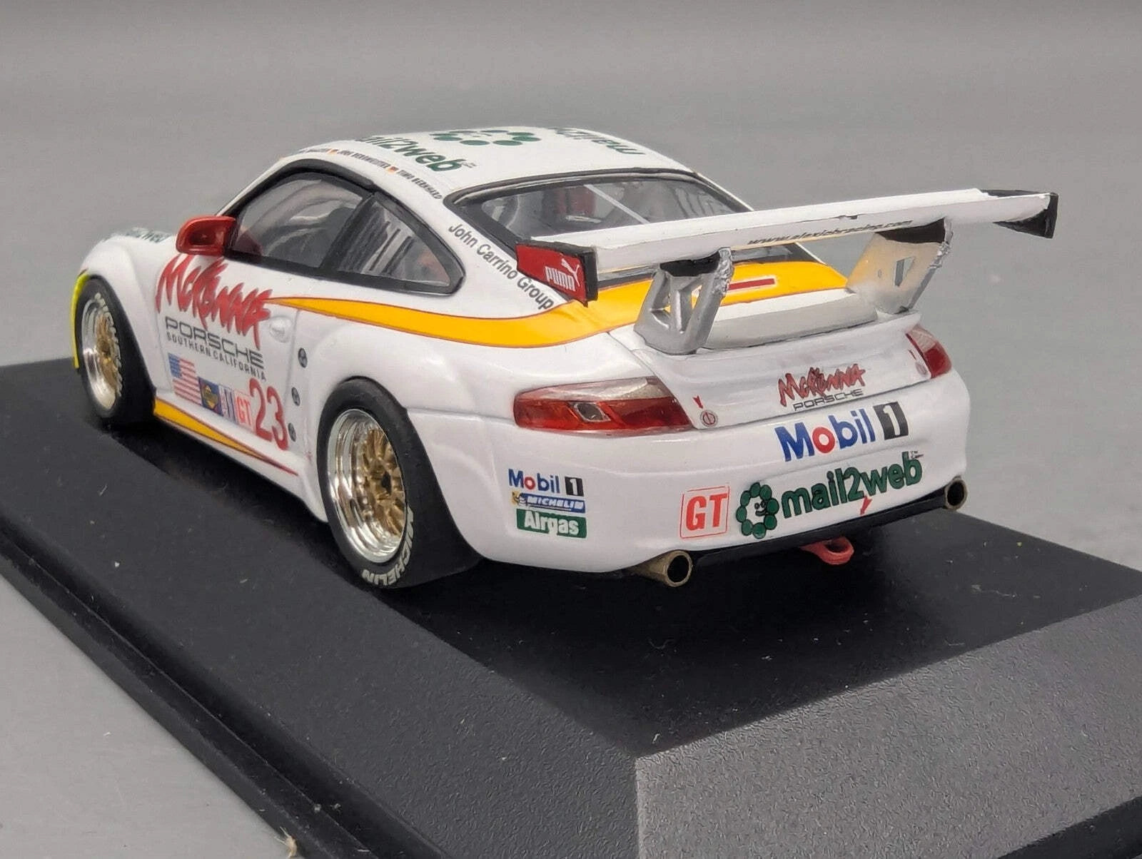 Modellautos 1:43 Minichamps Porsche 911 996 GT3 RS WINNER 24h Daytona #23 OVP
