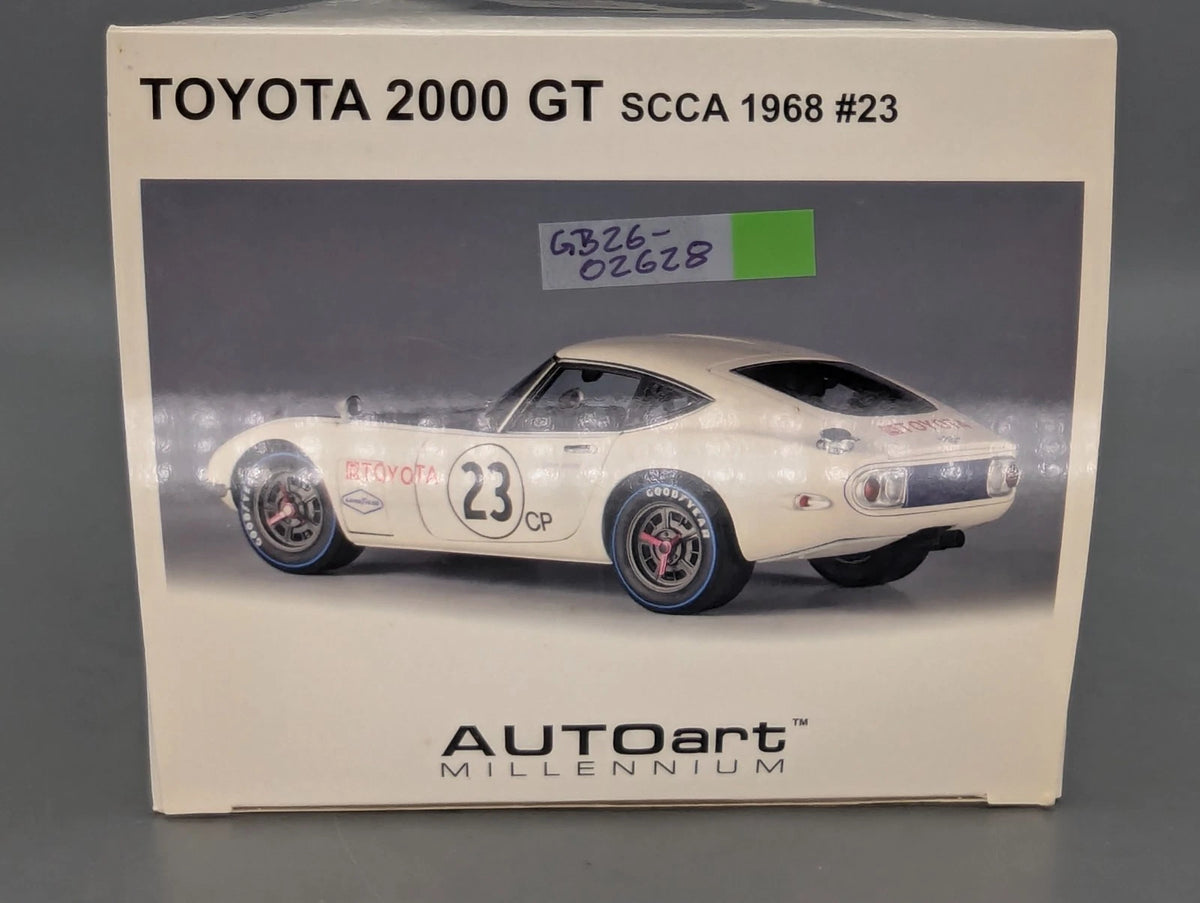 Modellautos 1:18 AUTOart Millenium 86815 Toyota 2000 GT SCCA 1968 #1 mit OVP