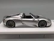 Eidolon Make Up 1:43 Porsche 918 Spyder GT Silver Metallic mit Vitine und OVP