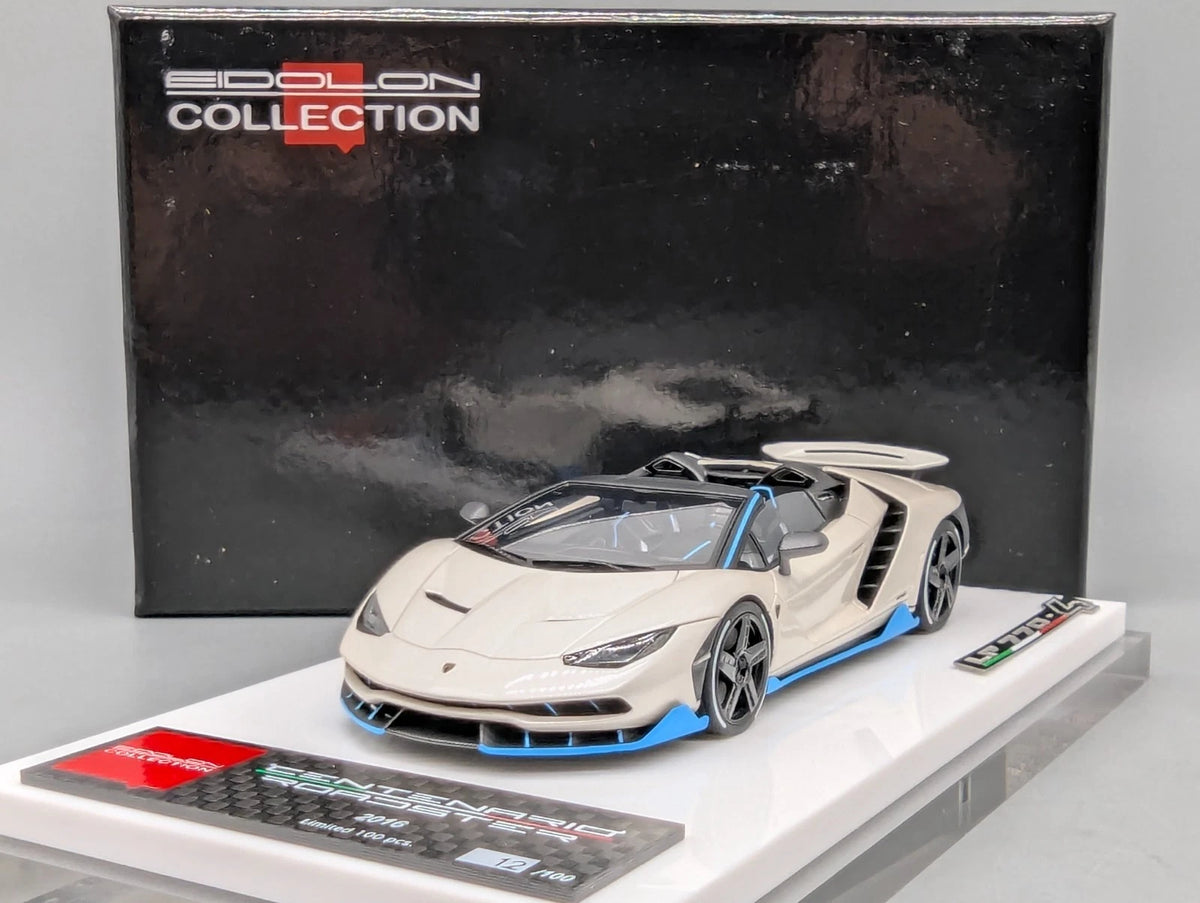 Eidolon Make Up 1:43 Lamborghini Centenario Roadster Rear Wing Up 12/100 OVP