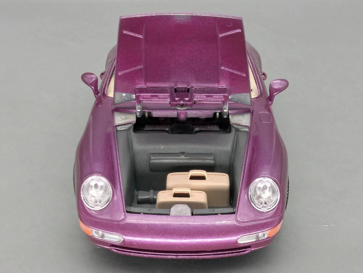 Modellautos 1:18 Bburago Diamonds Edition Porsche 911 Carrera 1993 Lila mit OVP