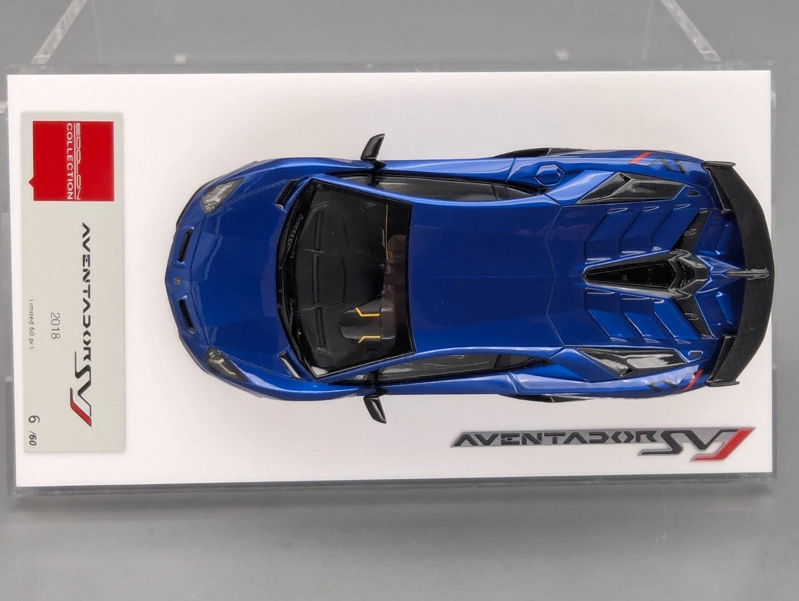 Eidolon Make Up 1:43 Lamborghini Aventador SVJ 2018 Limited 6/60 Candy Blue OVP