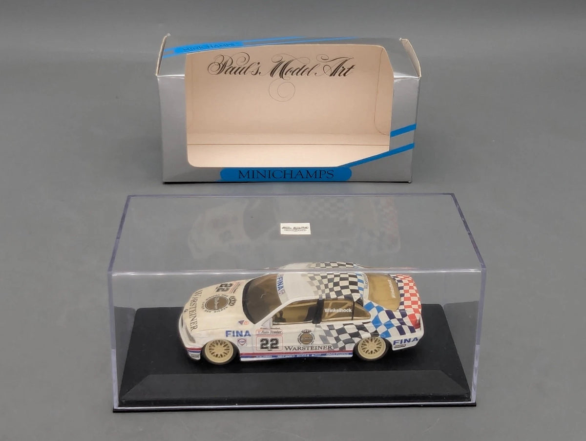 Modellautos 1:43 Minichamps BMW 318i  BC 1993 #22 J. Winkelhock mit OVP