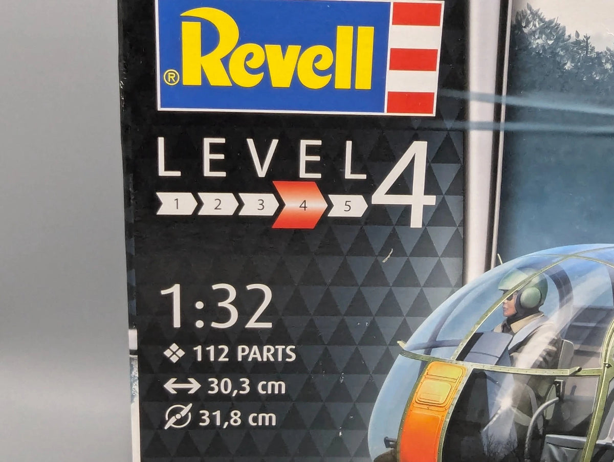 Hubschrauber Modell Bausatz 1:32 Revell 03804 Alouette 2 OHNE Farben mit OVP