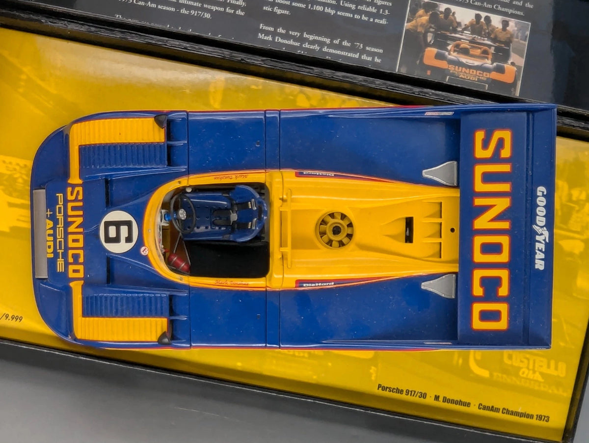 Modellautos 1:18 Minichamps Porsche 917/30 WINNER CanAm 1973 #6 M. Donohue OVP
