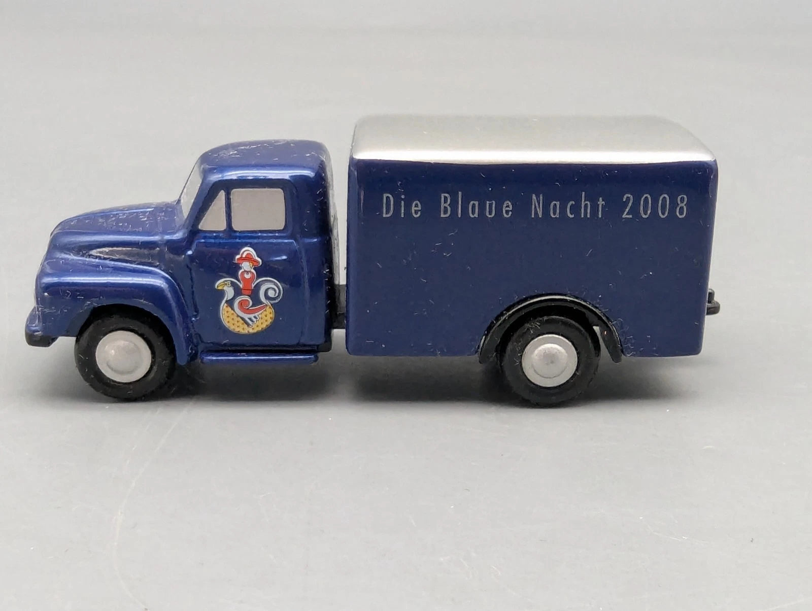 Modellautos 1:90 Schuco Piccolo Opel Blitz Die blaue Nacht 2008 Nürnberg in OVP
