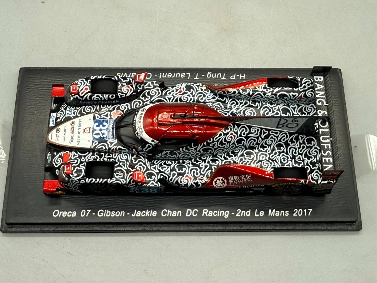 Modellautos 1:43 Spark Oreca 07 Gibson Jackie Chan DC Racing Le Mans 17 mit OVP