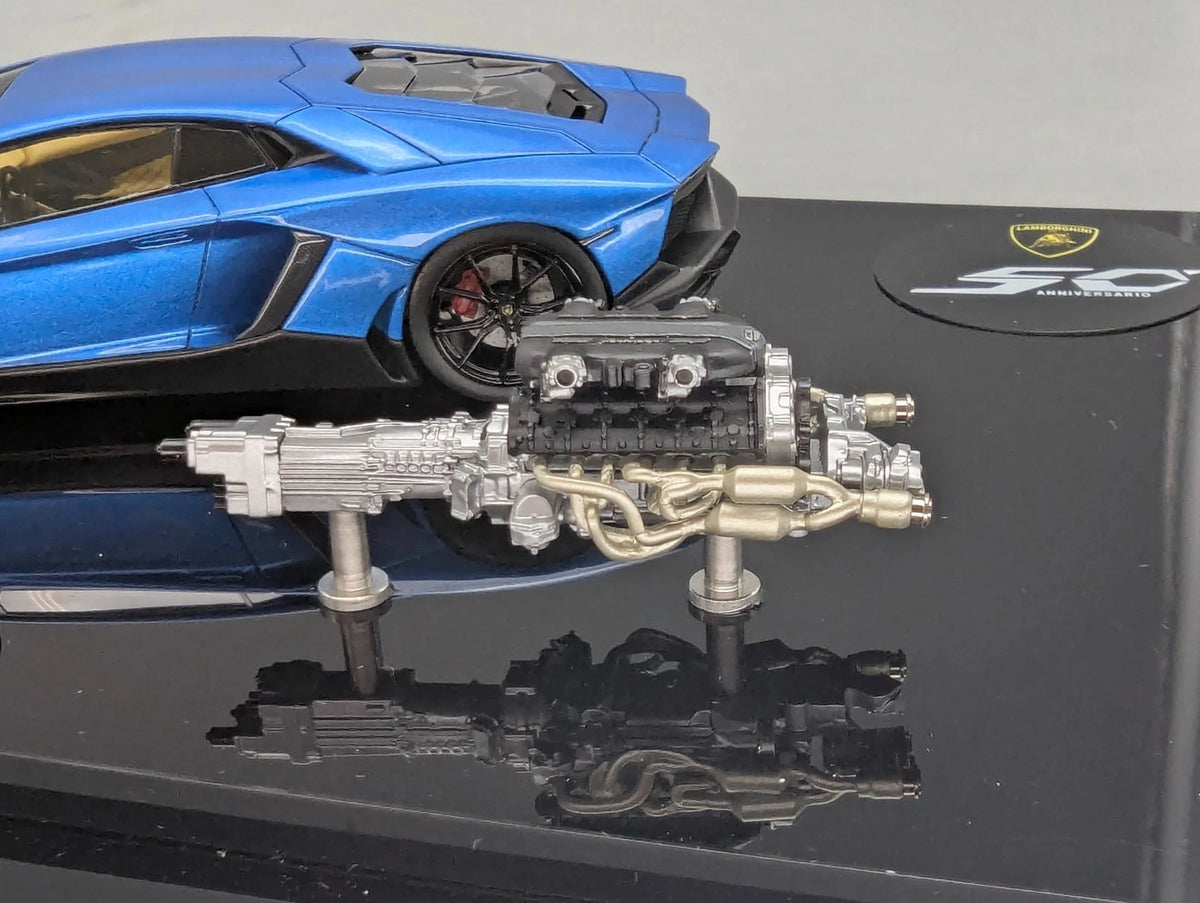 Eidolon Make Up 1:43 Lamborghini Aventador LP720-4 50. Annivers. Engine Set OVP