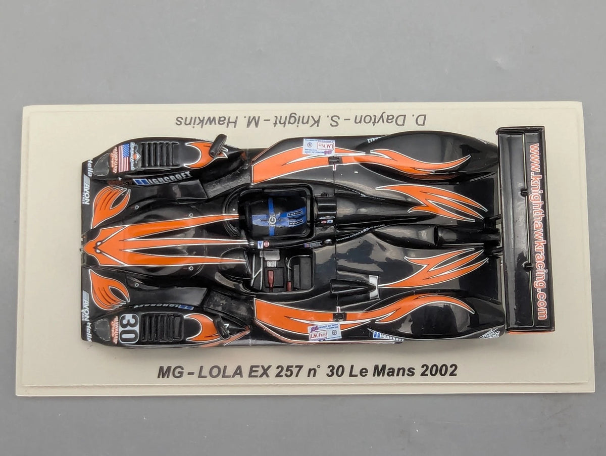 Modellautos 1:43 Spark MG Lola EX 257 24h Le Mans 2002 #30 mit OVP