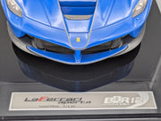 Modellautos 1:12 BBR Ferrari LaFerrari Aperta Azzurro Dino Ltd 05/05 Vitrine OVP