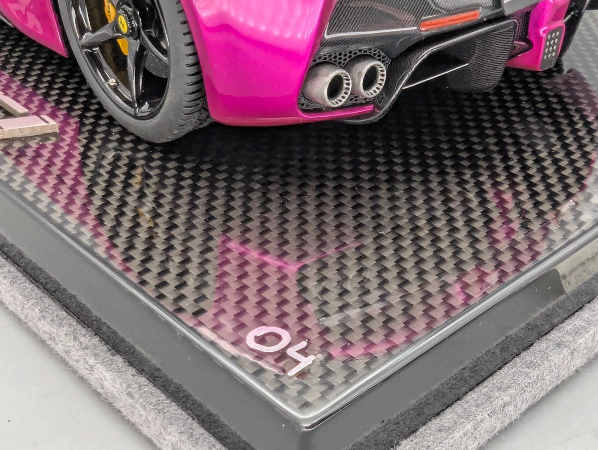 Modellautos 1:18 BBR Ferrari LaFerrari Pink Flash Ltd 04/05 OVP