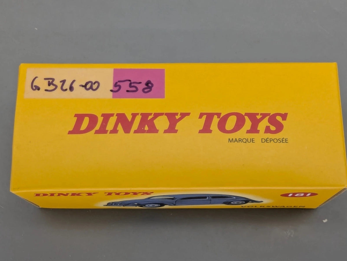 Modellauto 1:43 Dinky Toys 181 heute Mattel Volkswagen VW Käfer mit OVP