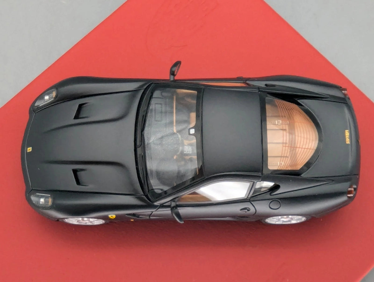 Modellautos 1:43 BBR Calsito Ferrari 599 GTB Fiorano Matt Schwarz Ltd 17/20 OVP