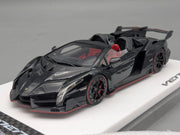 Eidolon Make Up 1:43 Lamborghini Veneno Roadster 2015 Black Red Ltd 54/80 OVP
