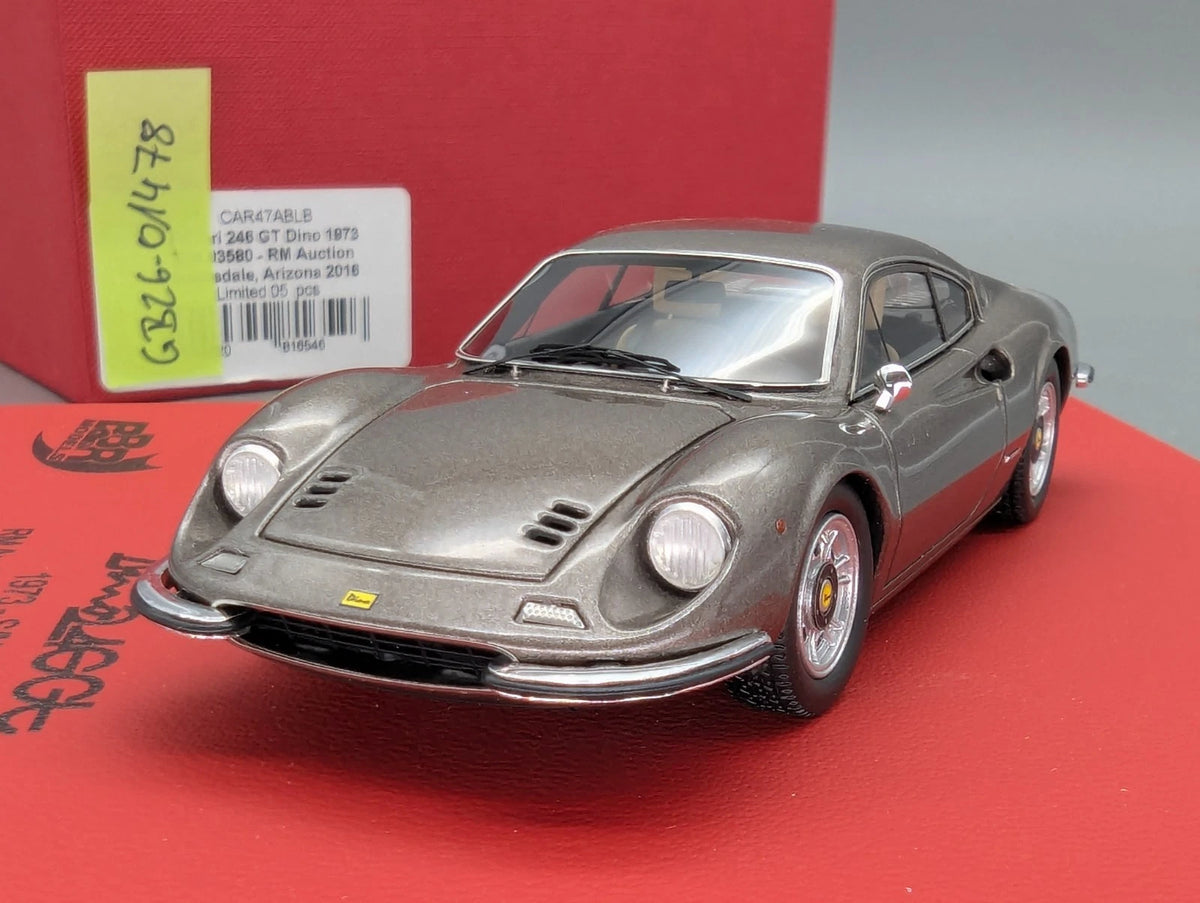 Modellautos 1:43 BBR Ferrari 246 GT Dino 1973 RM Auction 2016 01/05 mit OVP