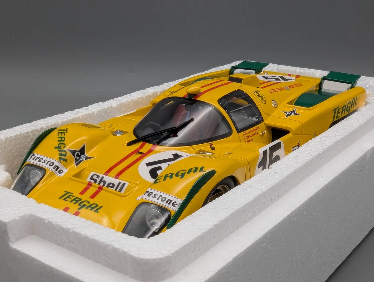 Modellautos 1:18 CMR 018 Ferrari 512M 24h Le Mans 1971 #15 mit OVP