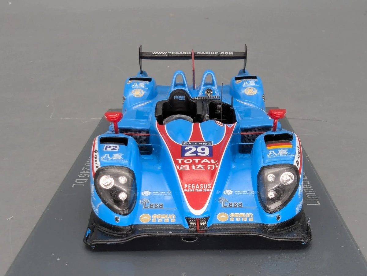 Modellautos 1:43 Spark Oreca 03R Nissan 24h Le Mans 2015 #29 Vitrine