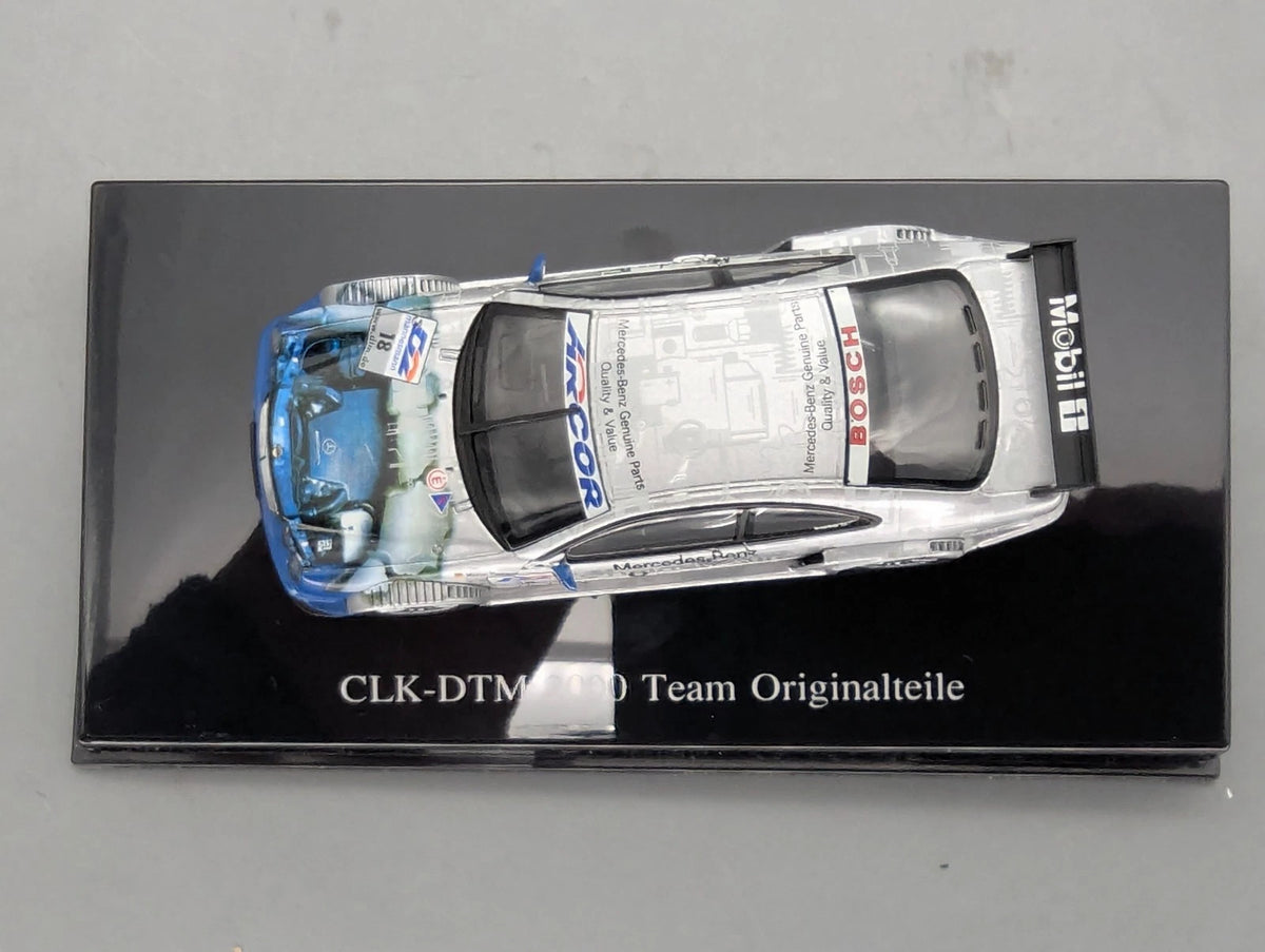 Modellautos 1:43 AUTOart Mercedes Benz CLK -DTM 2000 #18 mit Dealer OVP