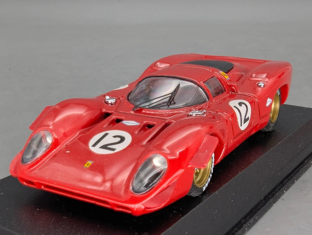 Modellautos 1:43 Best Model Ferrari 312 P Coupe 1969 #12 P. Rodriguez mit OVP