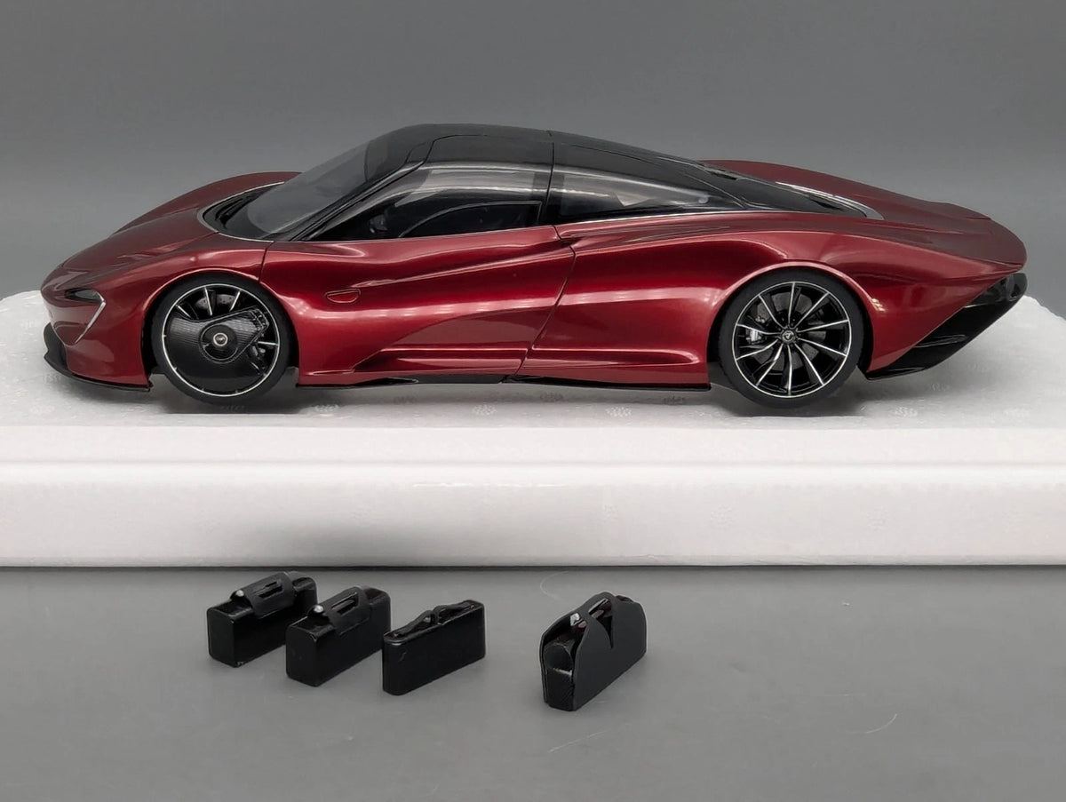Modellautos 1:18 AUTOart 76087 McLaren Speedtail Volcano Red mit OVP