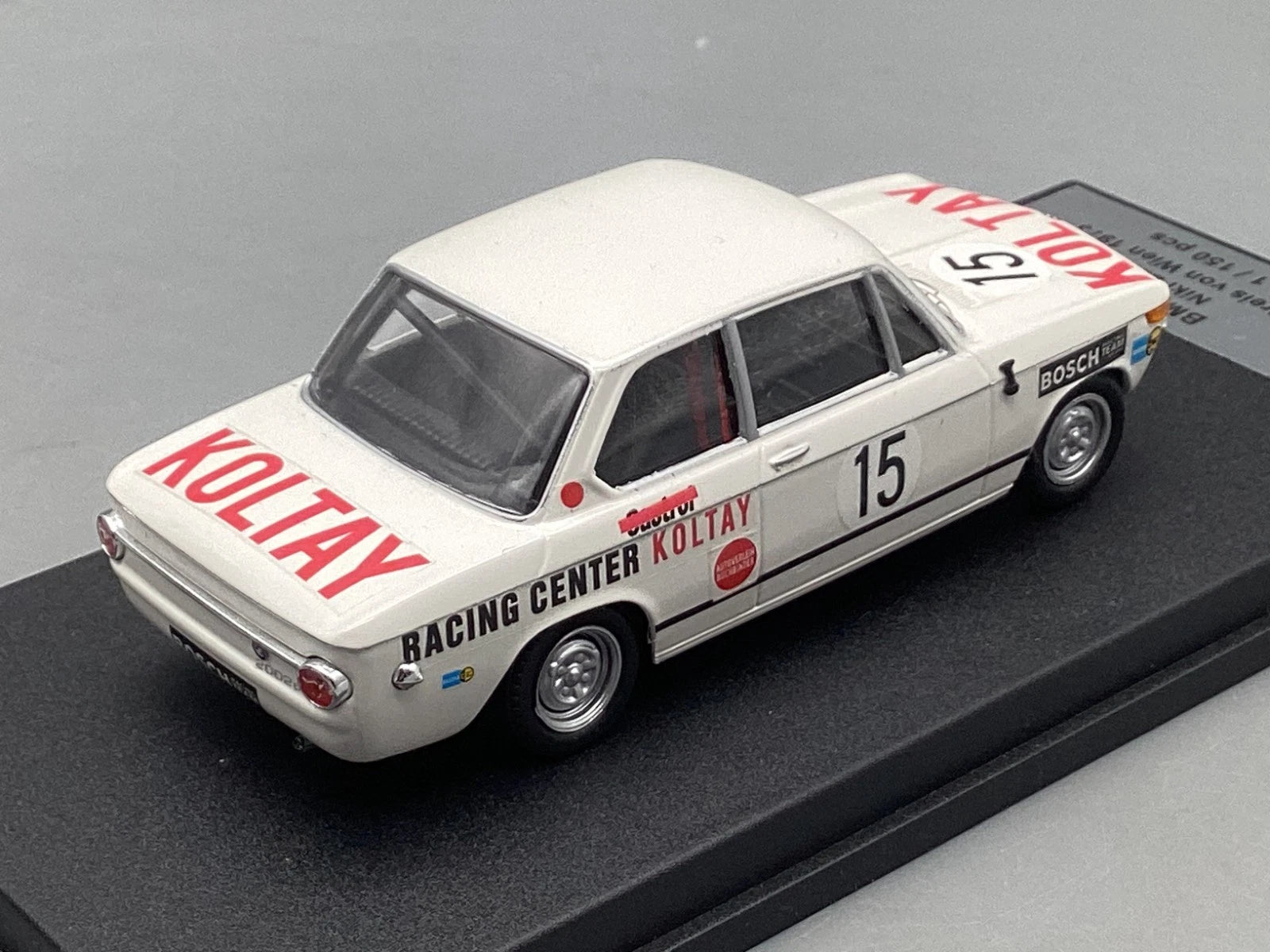 Modellautos 1:43 Trofeu BMW 2002 ti Preis von Wien 1973 Niki Lauda #15 mit OVP