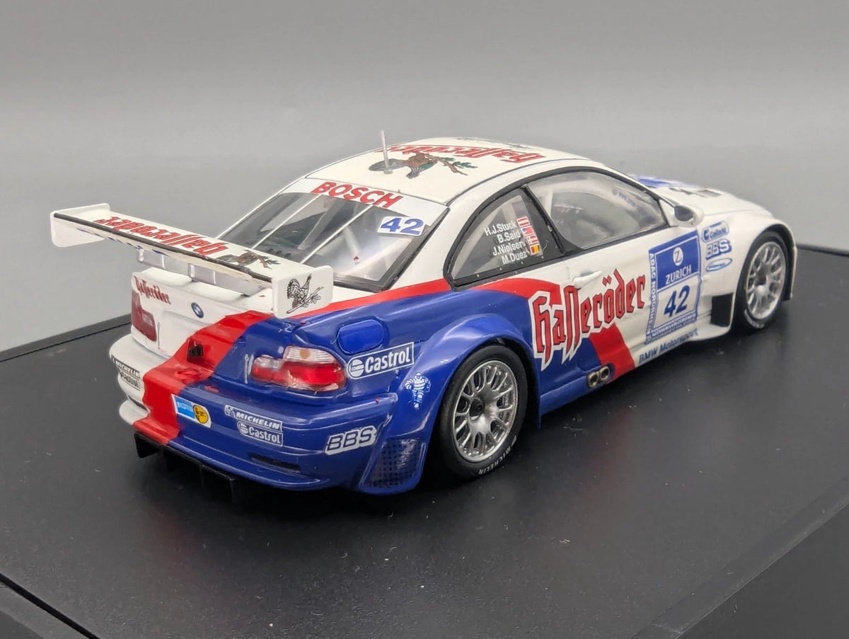 Modellautos 1:43 Minichamps BMW M3 GTR 2003 #42 Stuck u.A. Dealer Klappbox OVP