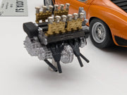 Eidolon Make Up 1:43 Lamborghini Jota SJ Orange Engine Set Ltd 12/100 mit OVP