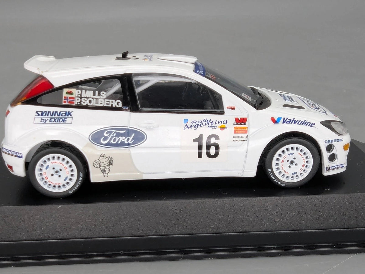 Modellautos 1:43 Minichamps Ford Focus WRC Rally Argentina 2000 #16 mit OVP