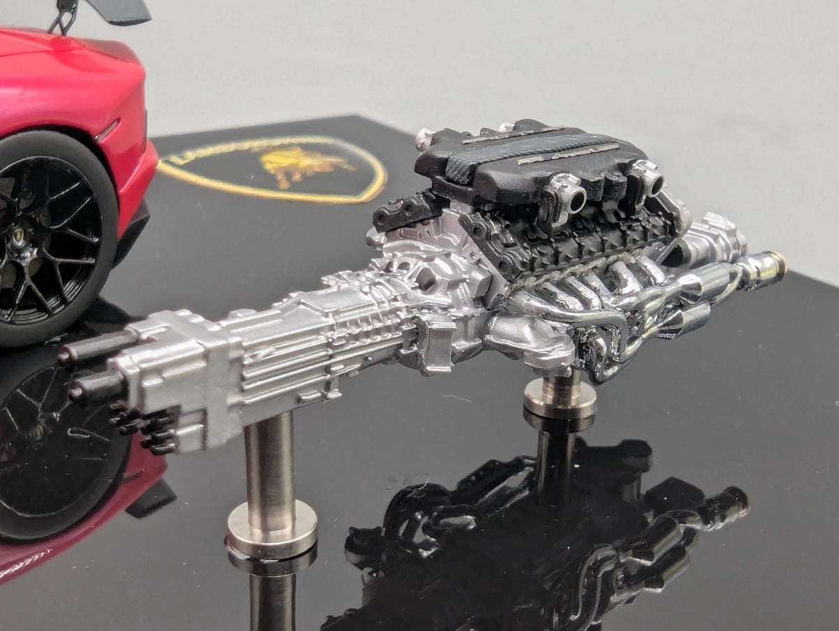 Eidolon Make Up 1:43 Lamborghini Aventador LP760-2 Engine Set Oakley 05/05 OVP