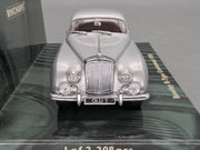 Modellautos 1:43 Minichamps Bentley R-Type Continental 1955 Silber mit OVP