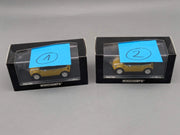 Modellautos 1:43 Minichamps Mini One 2001 Mellow Yellow mit OVP
