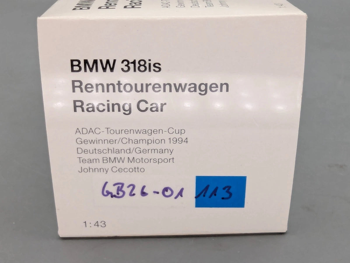 Modellautos 1:43 Minichamps BMW 318is Winner ADAC Cup 1994 #10 Dealer OVP