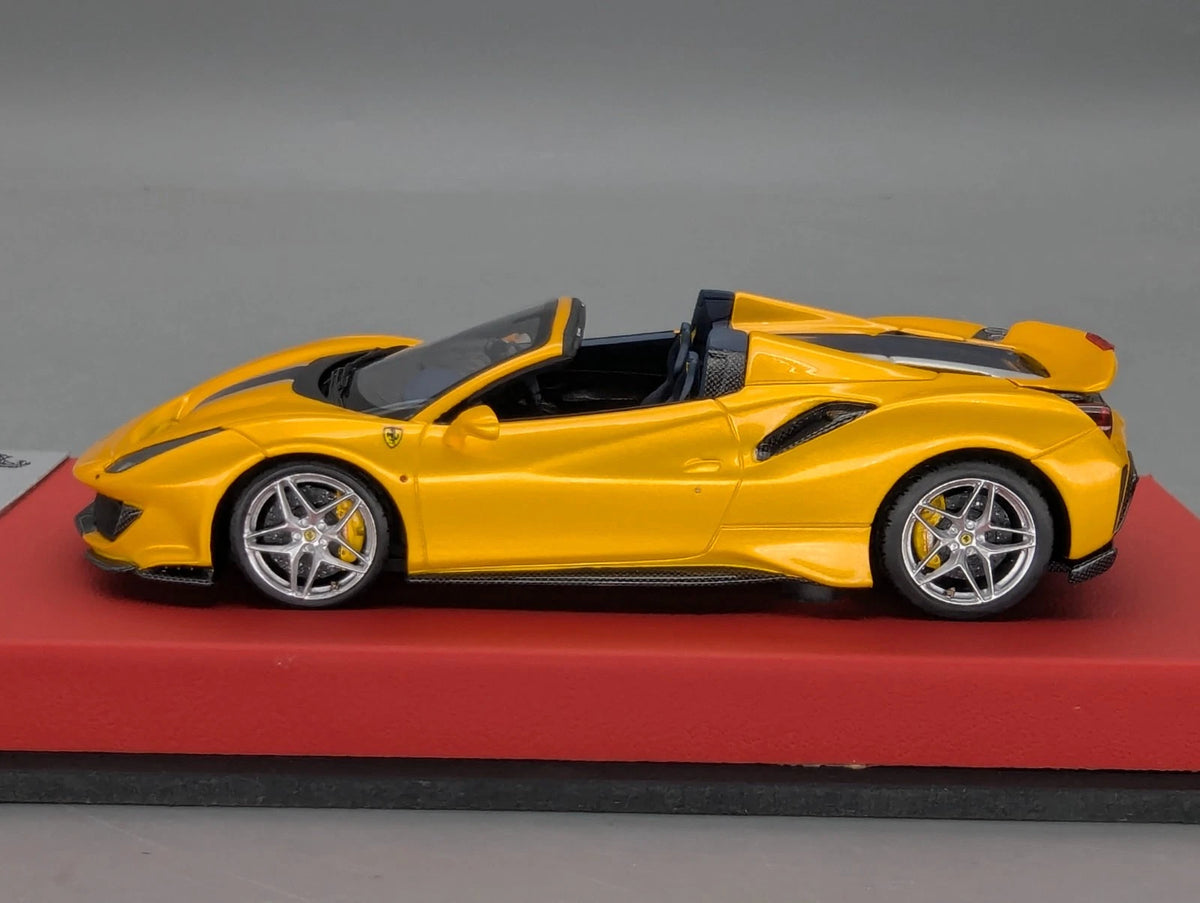 Modellautos 1:43 BBR Concept43 Ferrari 488 Pista Spider RHD Giallo Ltd 01/20 OVP
