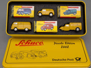 Modellautos 1:90 Schuco Piccolo-Set Deutsche Post 2002 3-teilig mit OVP