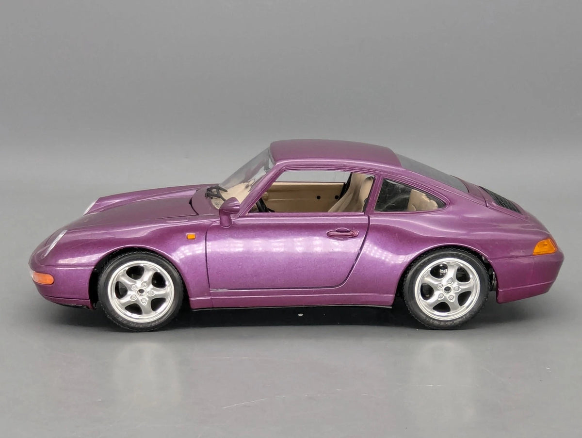 Modellautos 1:18 Bburago Diamonds Edition Porsche 911 Carrera 1993 Lila mit OVP
