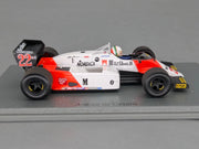 Modellautos 1:43 Spark S8806 Alfa Romeo 183T 2nd SA GP 1983 #22 de Cesaris OVP