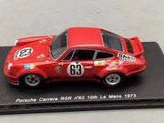 Modellautos 1:43 Spark Porsche Carrera RSR Le Mans 1973 #63 mit OVP