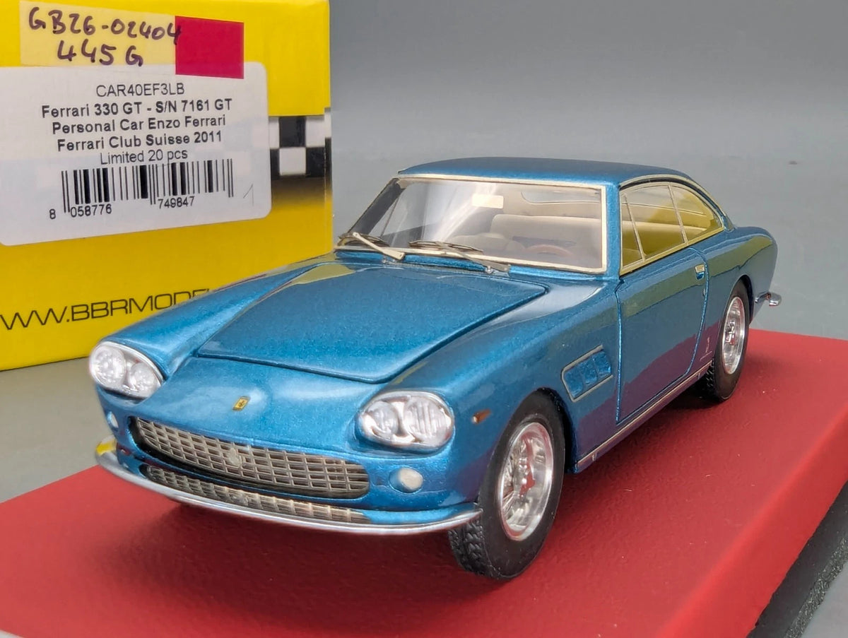 Modellautos 1:43 BBR Ferrari 330 GT S/N 7161 GT Enzo Personal Car 01/20 OVP
