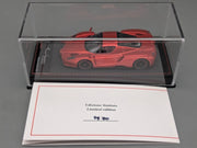 Modellautos 1:43 BBR Executive Calsito Ferrari Enzo F1 2007B Red Ltd 79/80 OVP